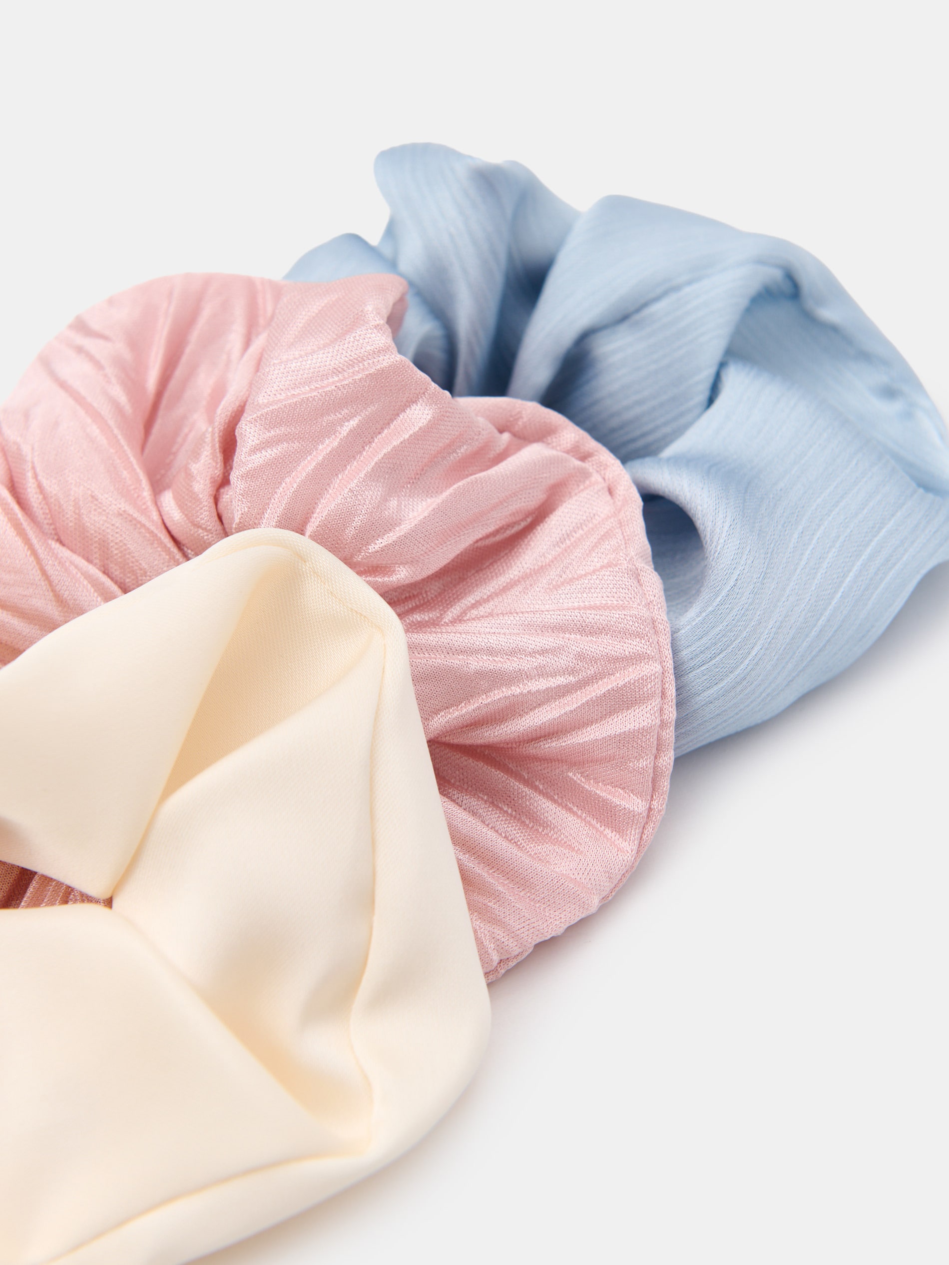 Gumki do włosów scrunchie 3 pack
