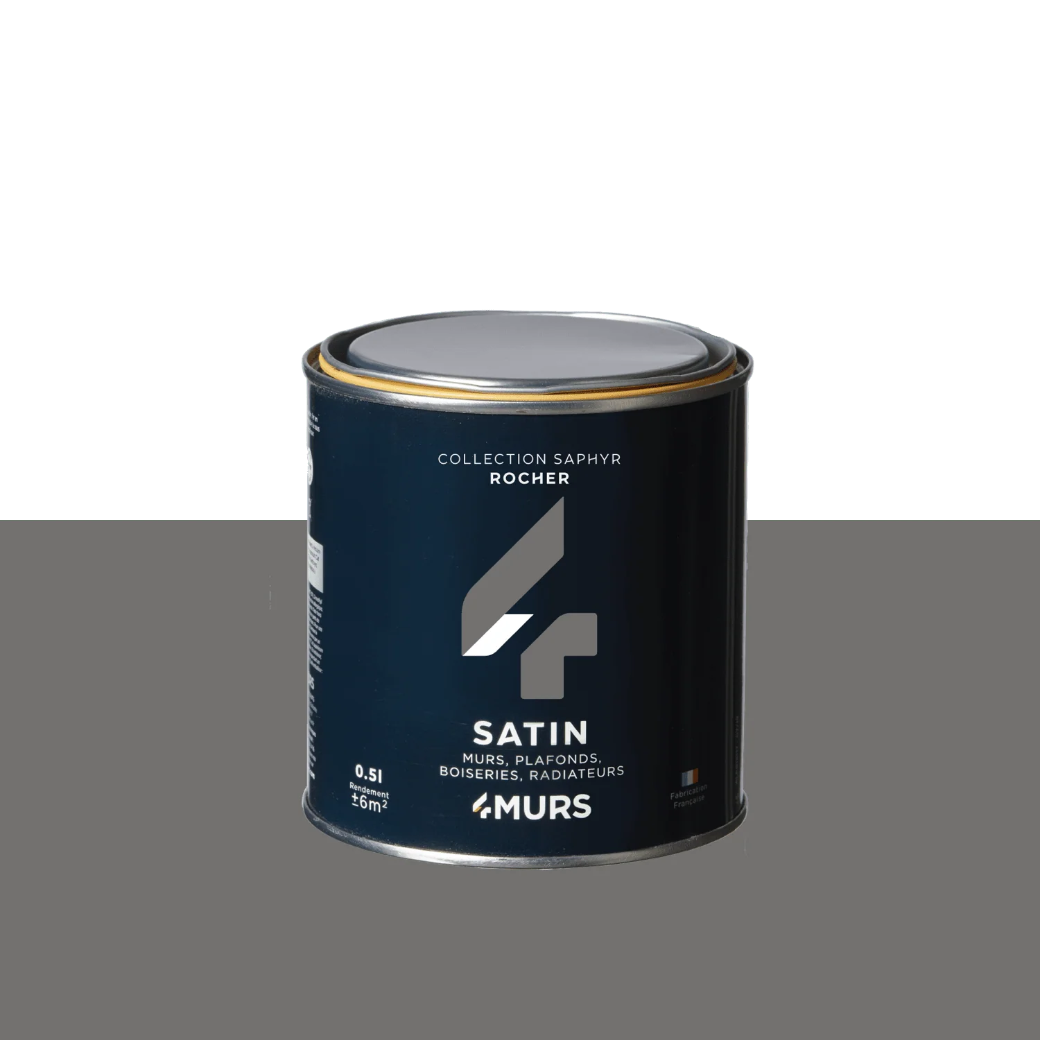 Saphyr Peinture Finition Peinture rocher Satiné 0,5 L