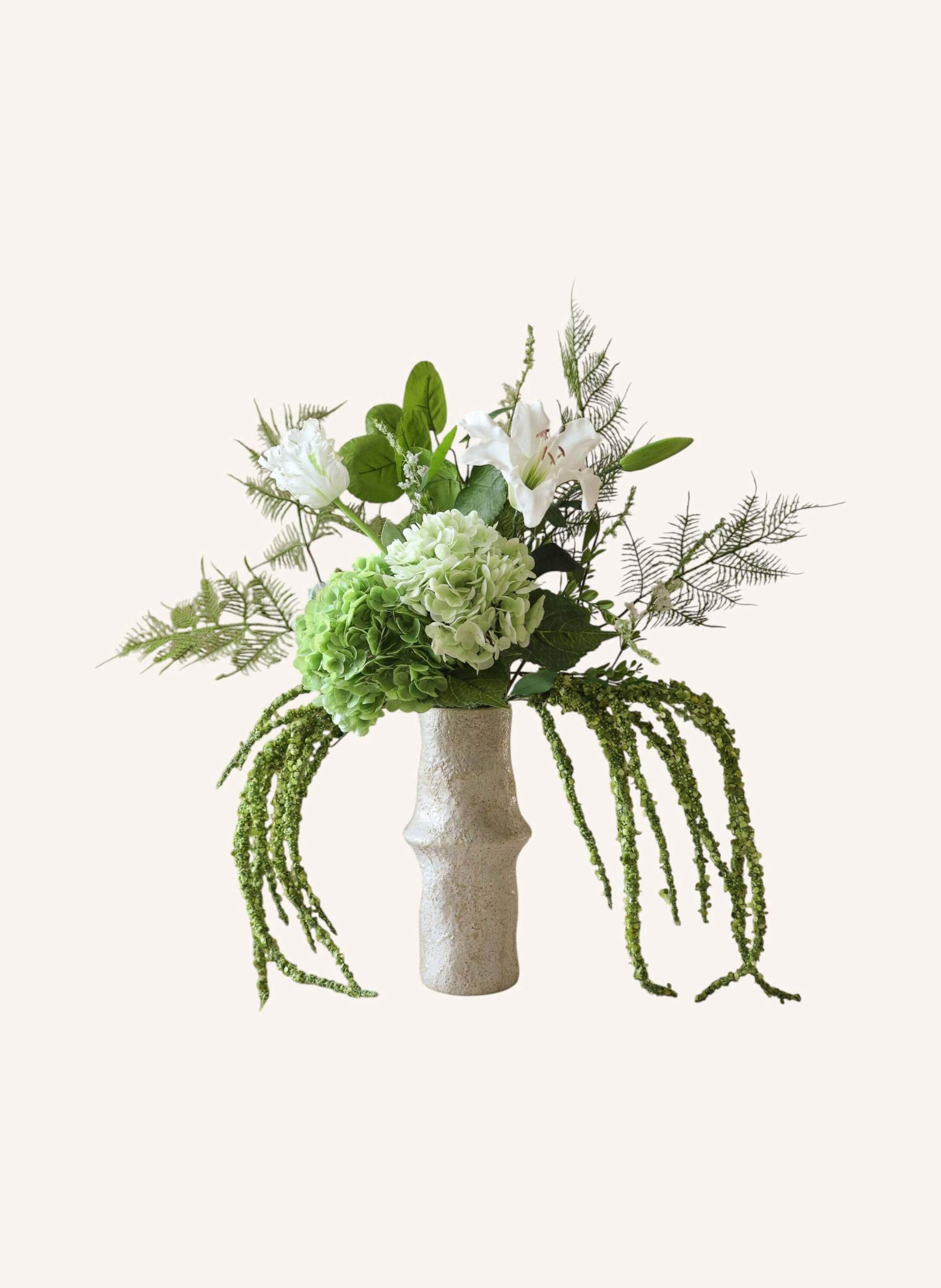 Botané Künstlicher Blumenstrauß TENNIS BALL GREEN