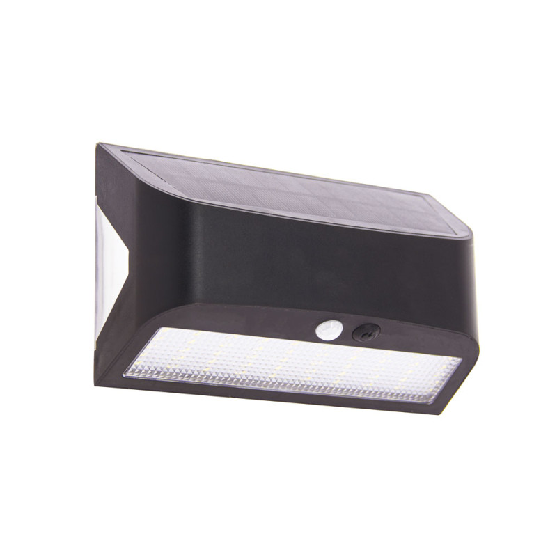 Applique solaire LED noire XANLITE