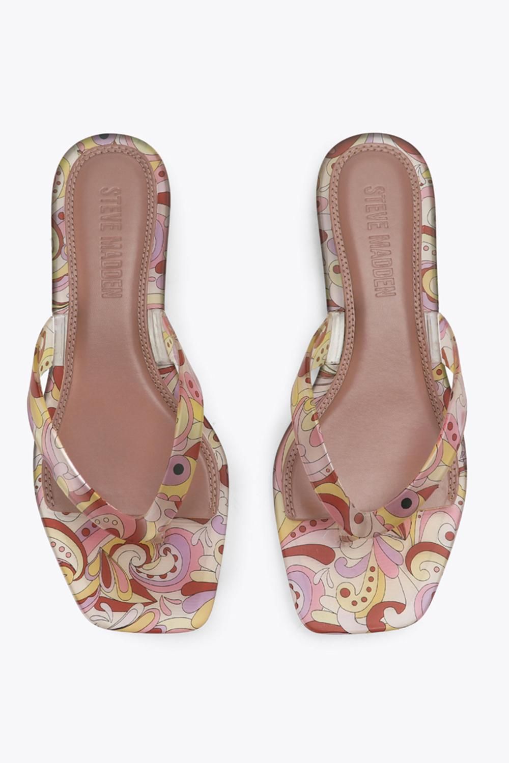 STEVE MADDEN Trella Jelly Floral Print' Sandals
