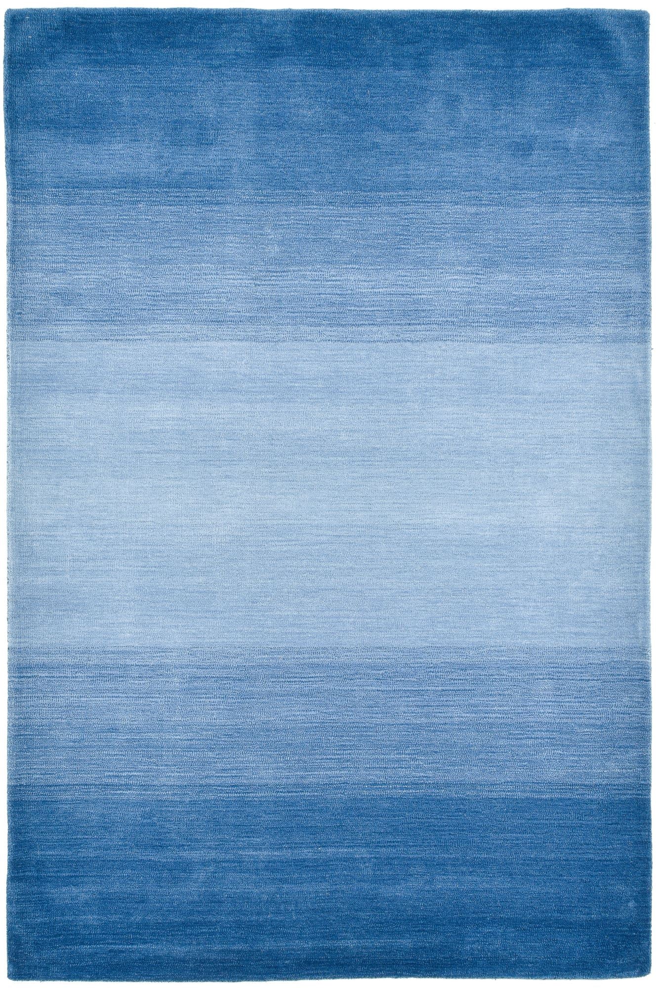 Theko Tapijt met kleurverloop Wool Comfort 160x230 cm - Blauw