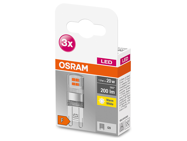 Żarówki LED G9 3 szt.