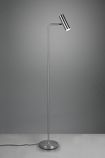 Lampadaire 1xGU10 max 5W métal nickel mat - Trio - Marley