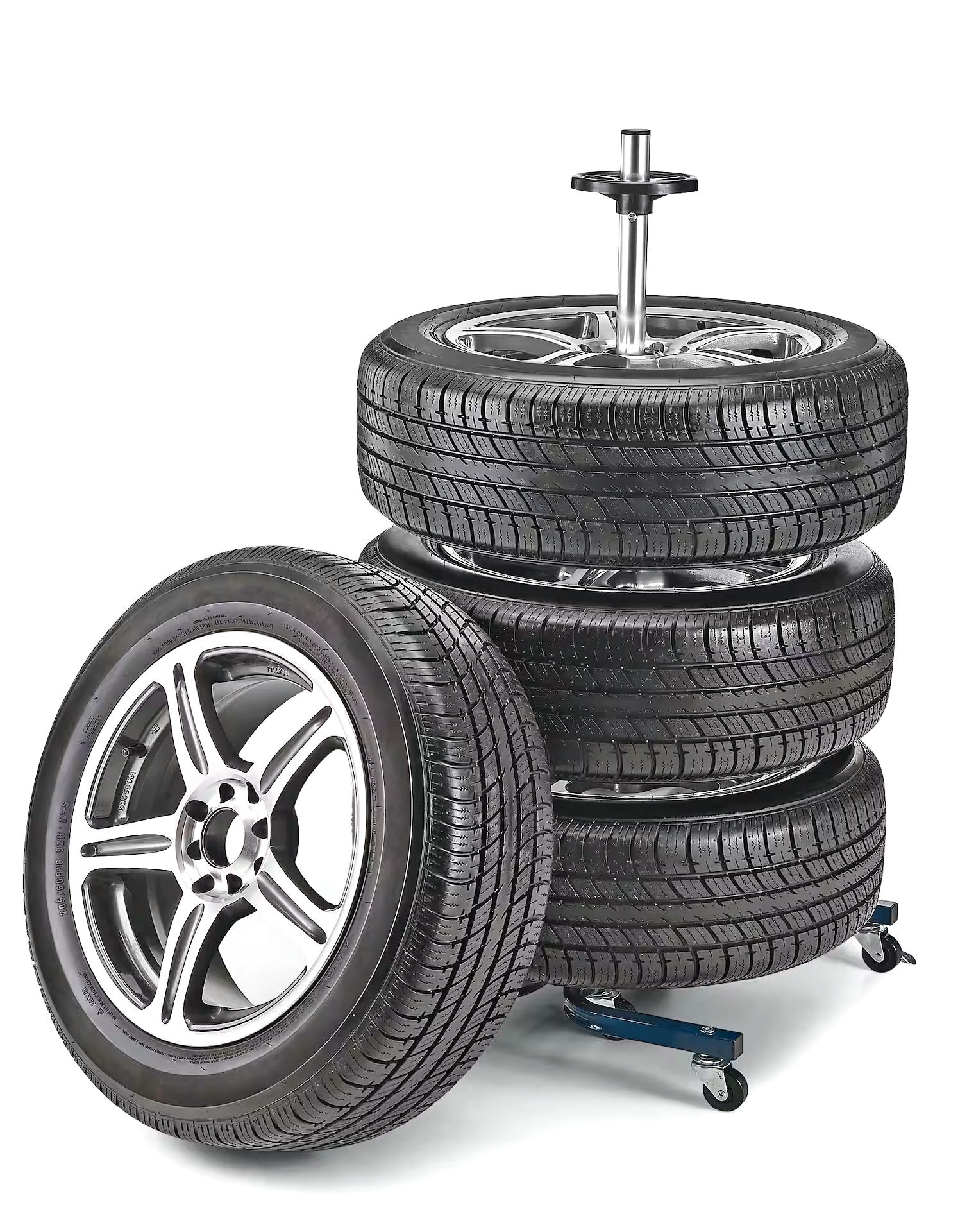Certified Mobile Tire Stand 275-lb