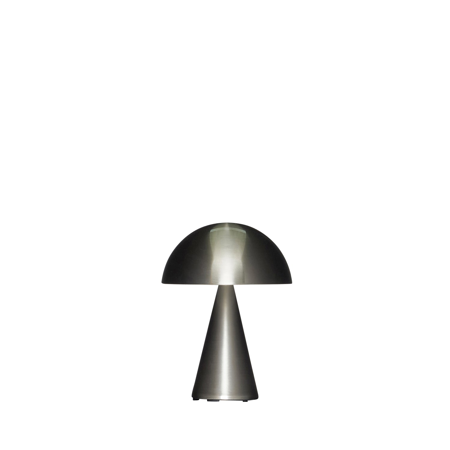 Hübsch draagbare lamp Mush - ijzer/polycarbonaat - ø15xh20cm led