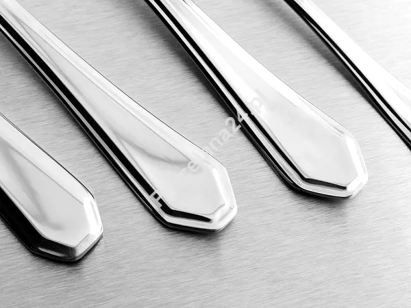 Komplet sztućców 24 cz. na 6 osób Hisar - Riva (4.0/3.0 mm) wysoki połysk
