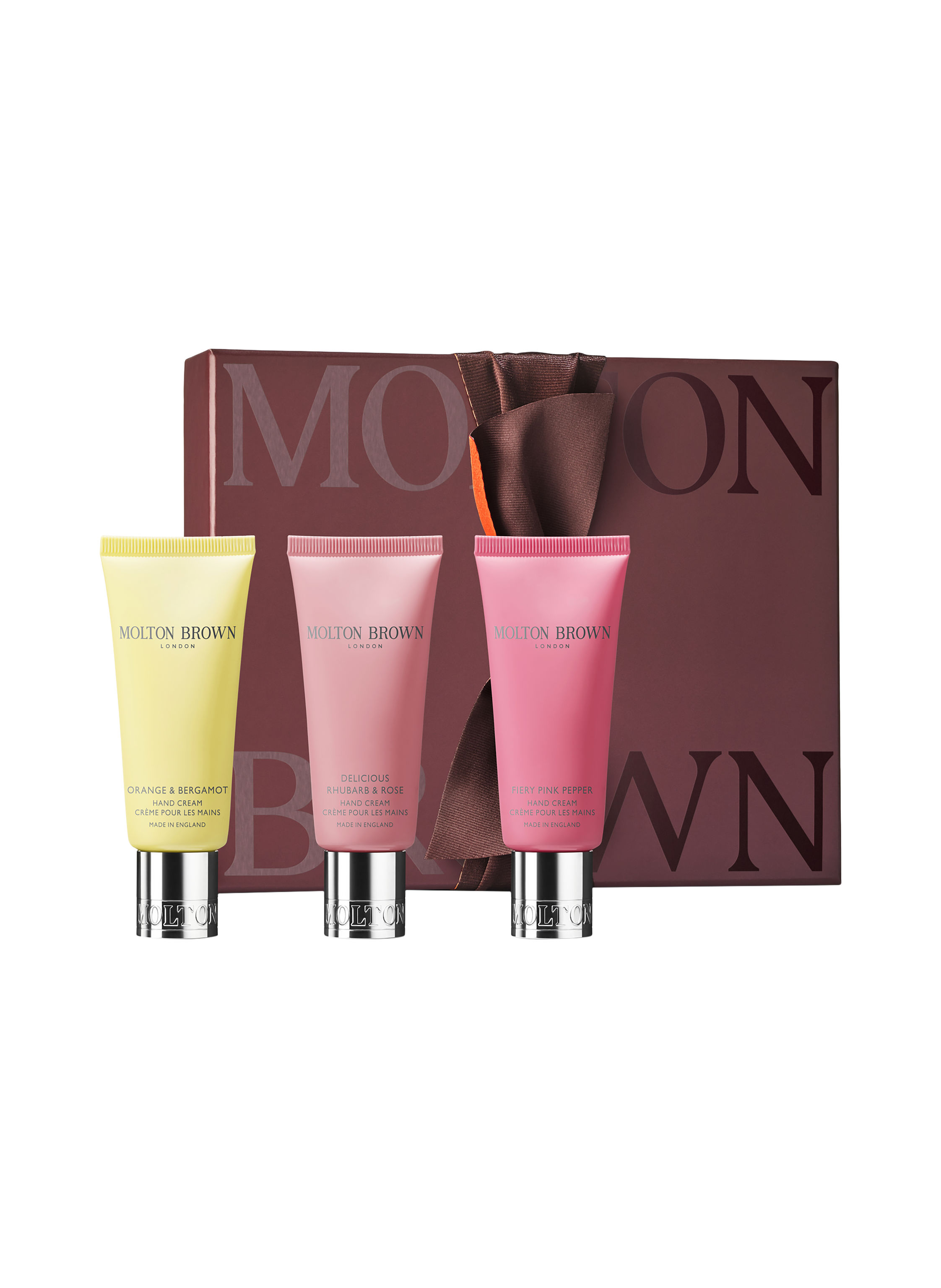 MOLTON BROWN DIE FLORAL SPICY HANDPFLEGEKOLLEKTION