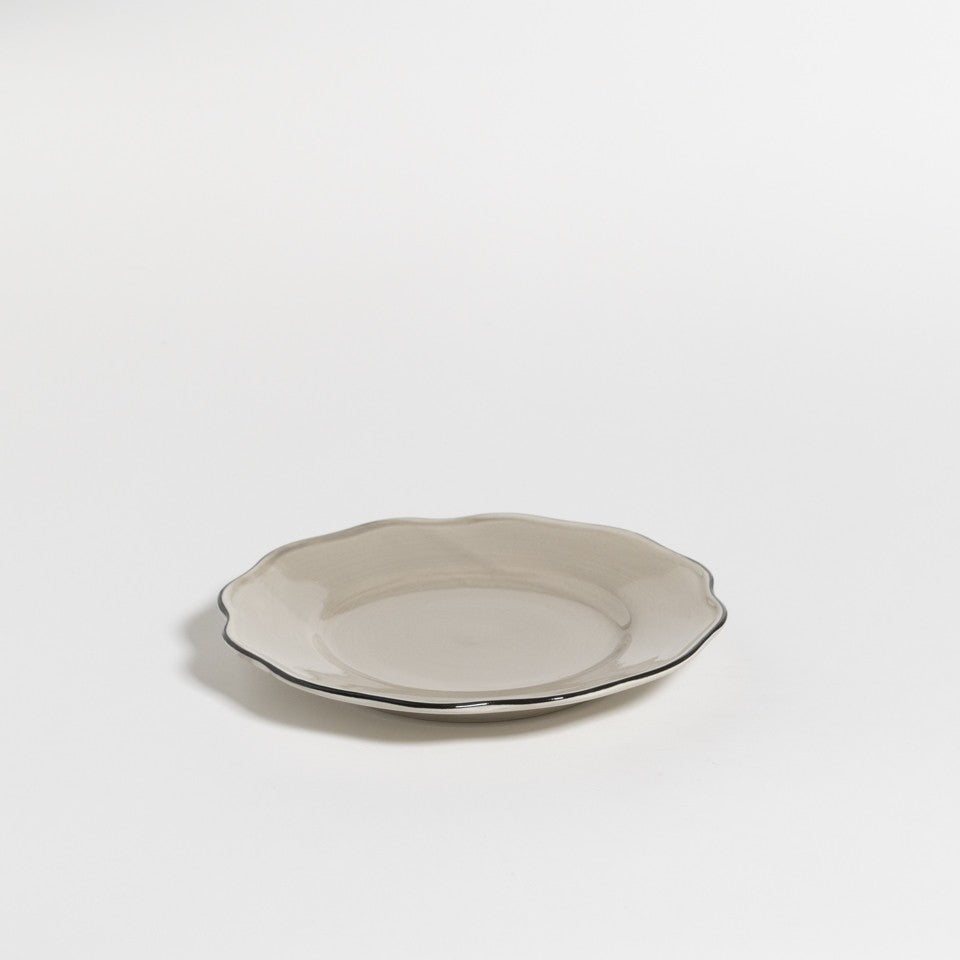 The Table Attic Gebaksbord 19 cm Oyster