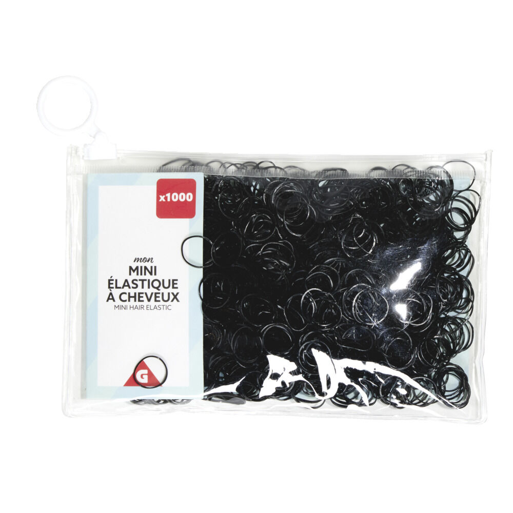 Mini élastiques pour cheveux x1000