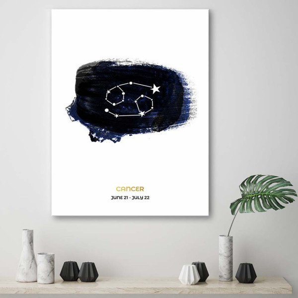 Feeby Obraz Znak zodiaku Rak 40x60