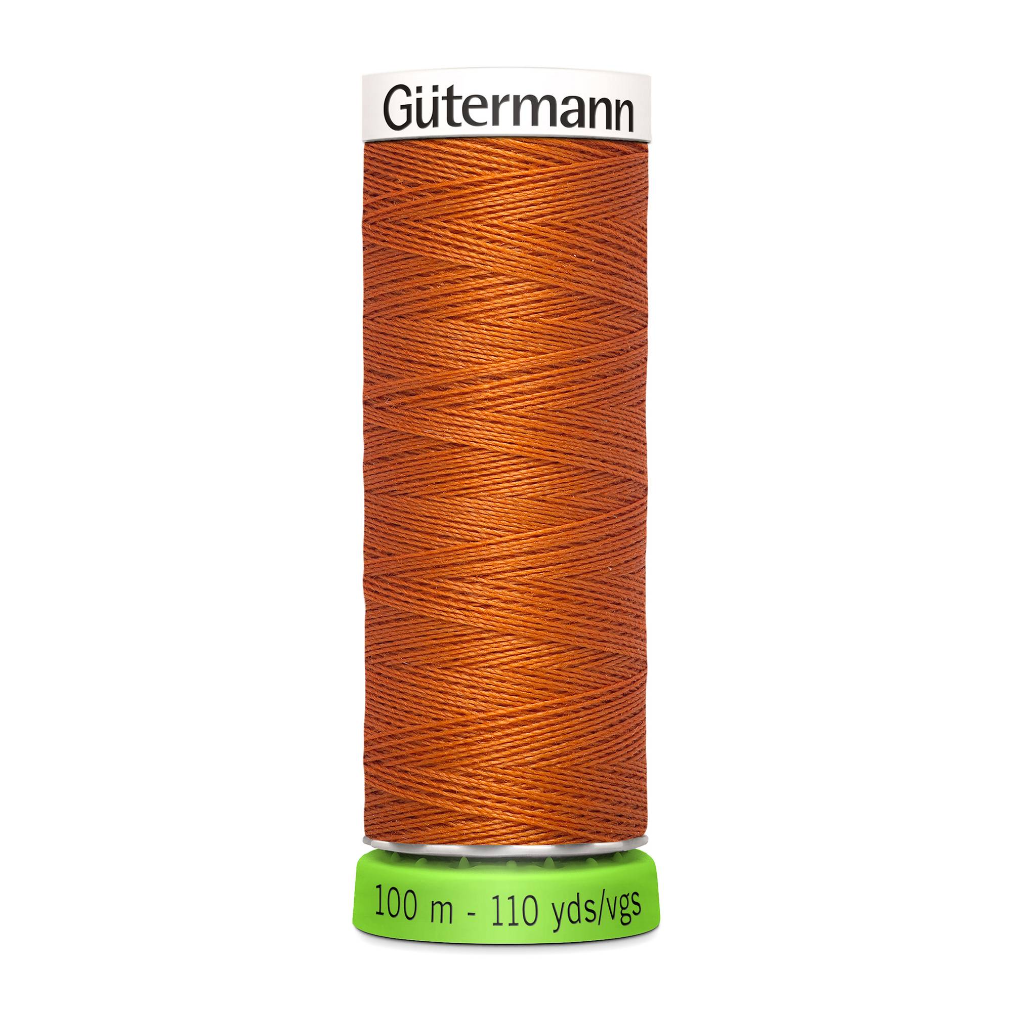 Gutermann Orange Sew All Recycled rPET Thread 100m (982)