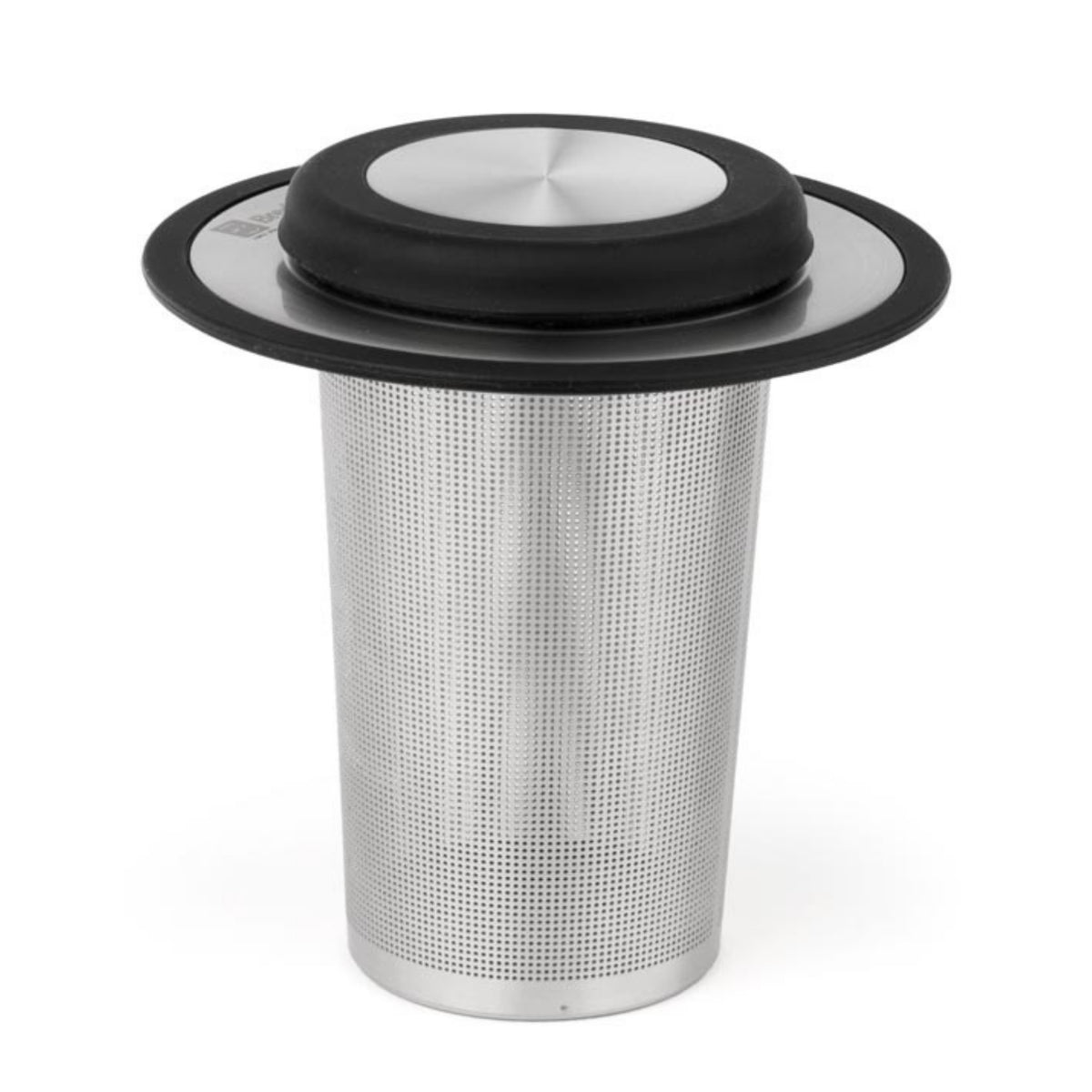 Bredemeijer - Theefilter met onderzetter XL - RVS
