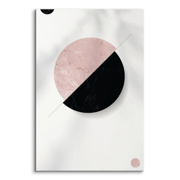Obraz Figury Geometryczne W Stylu Glamour 20x30cm