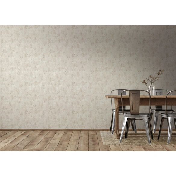 Vliestapete, BxL: 53 x 1005 cm, cremefarben