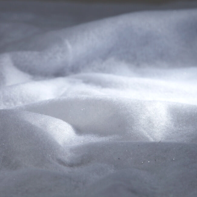 Neige pailletée
