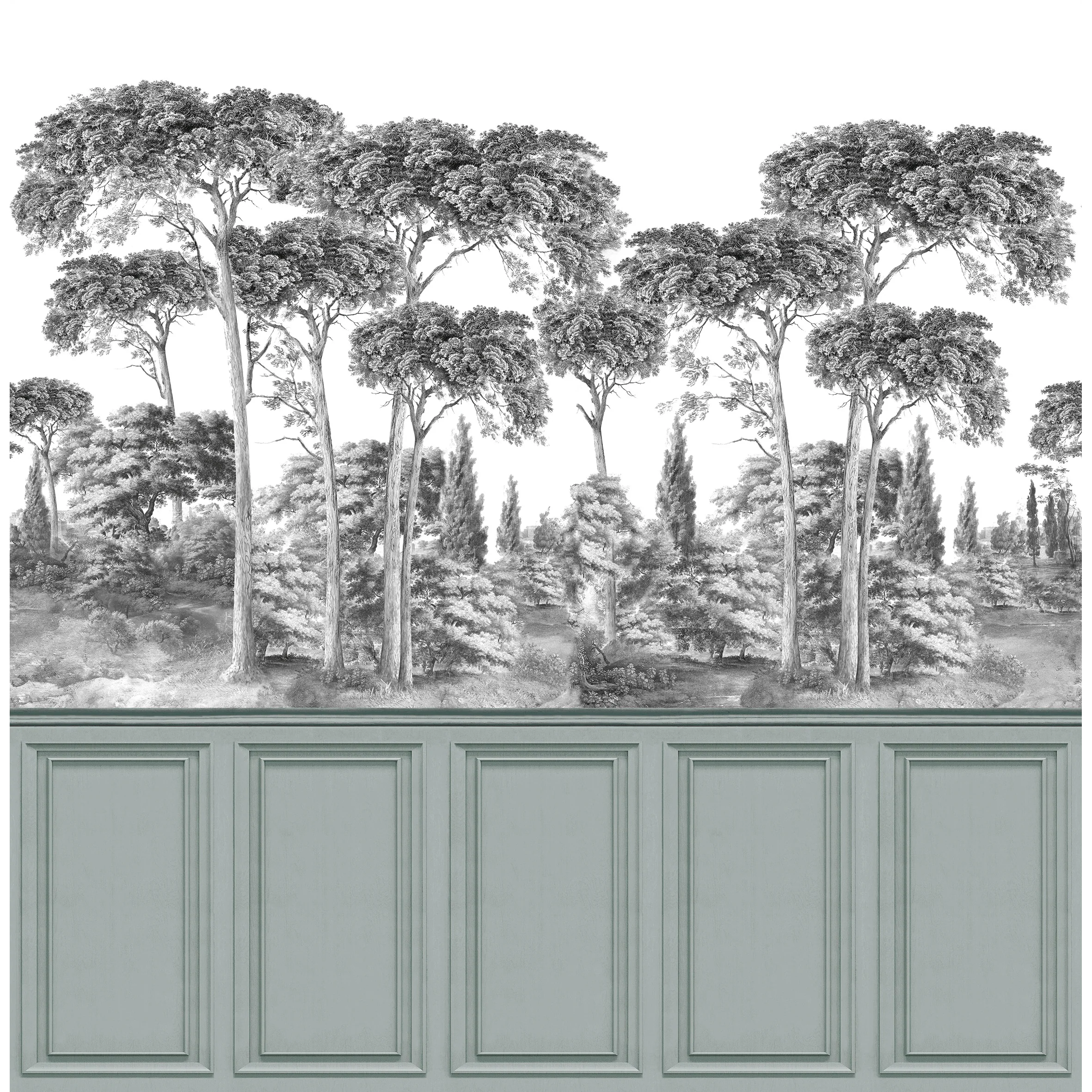 Papier peint panoramique XL TOSCANA 265 x 280 cm