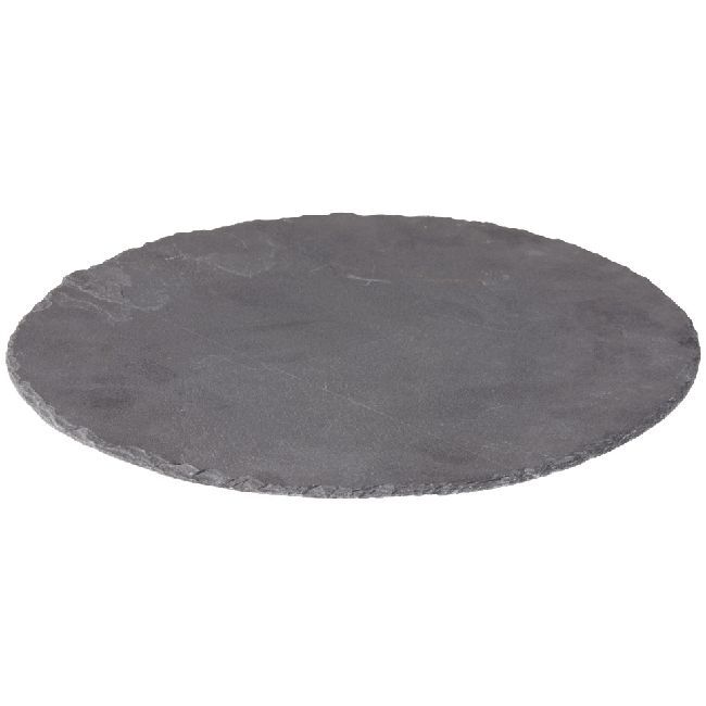 Assiette plate ronde ardoise Ø30cm