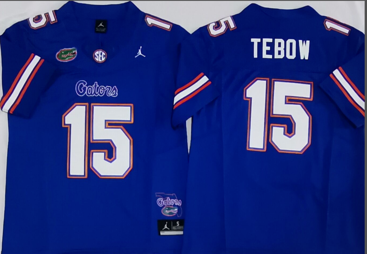 Tim Tebow NCAA Florida Gatorss Jordan Band Vapor Limited Jersey