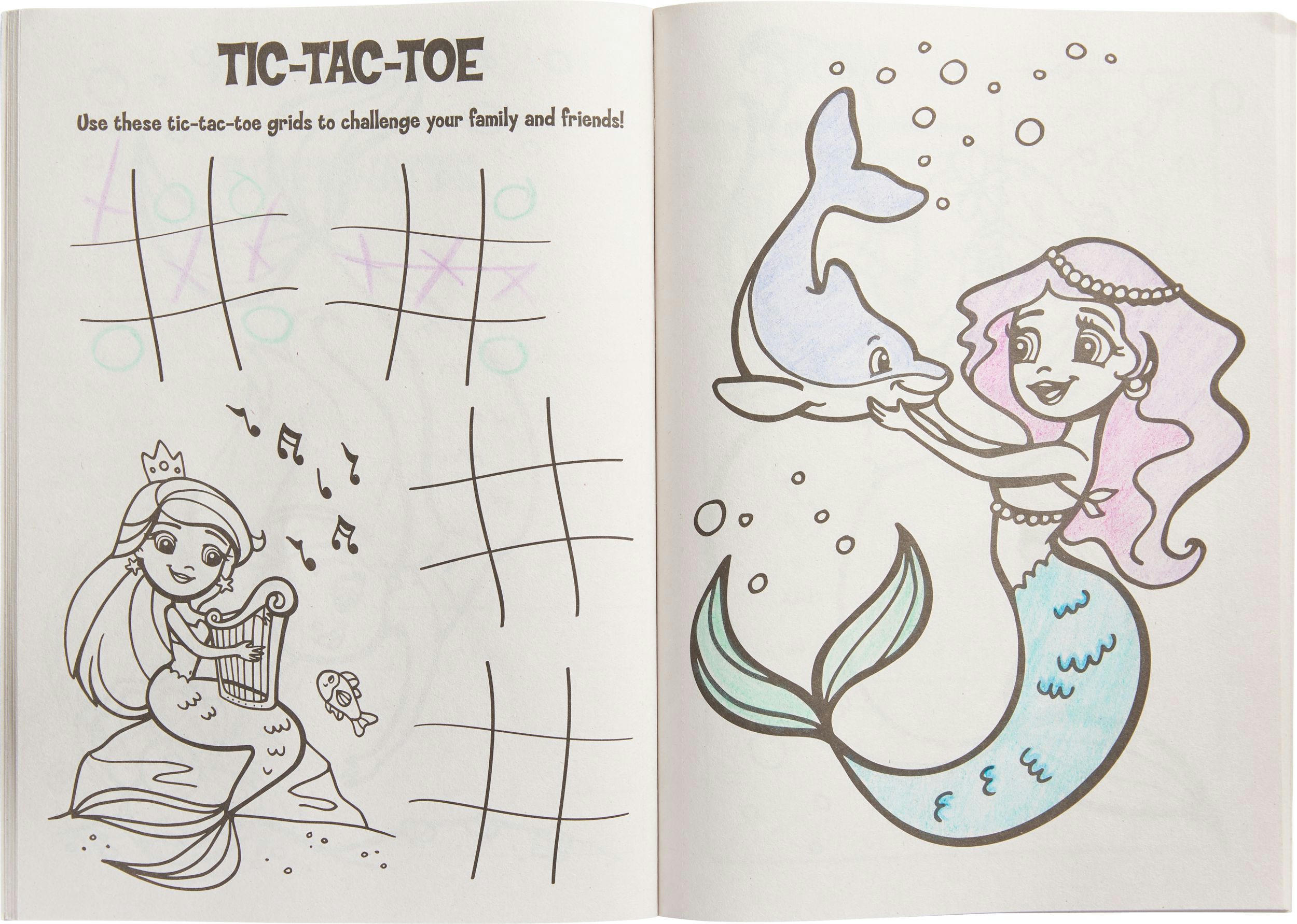 Mermaid Colouring Activity Book