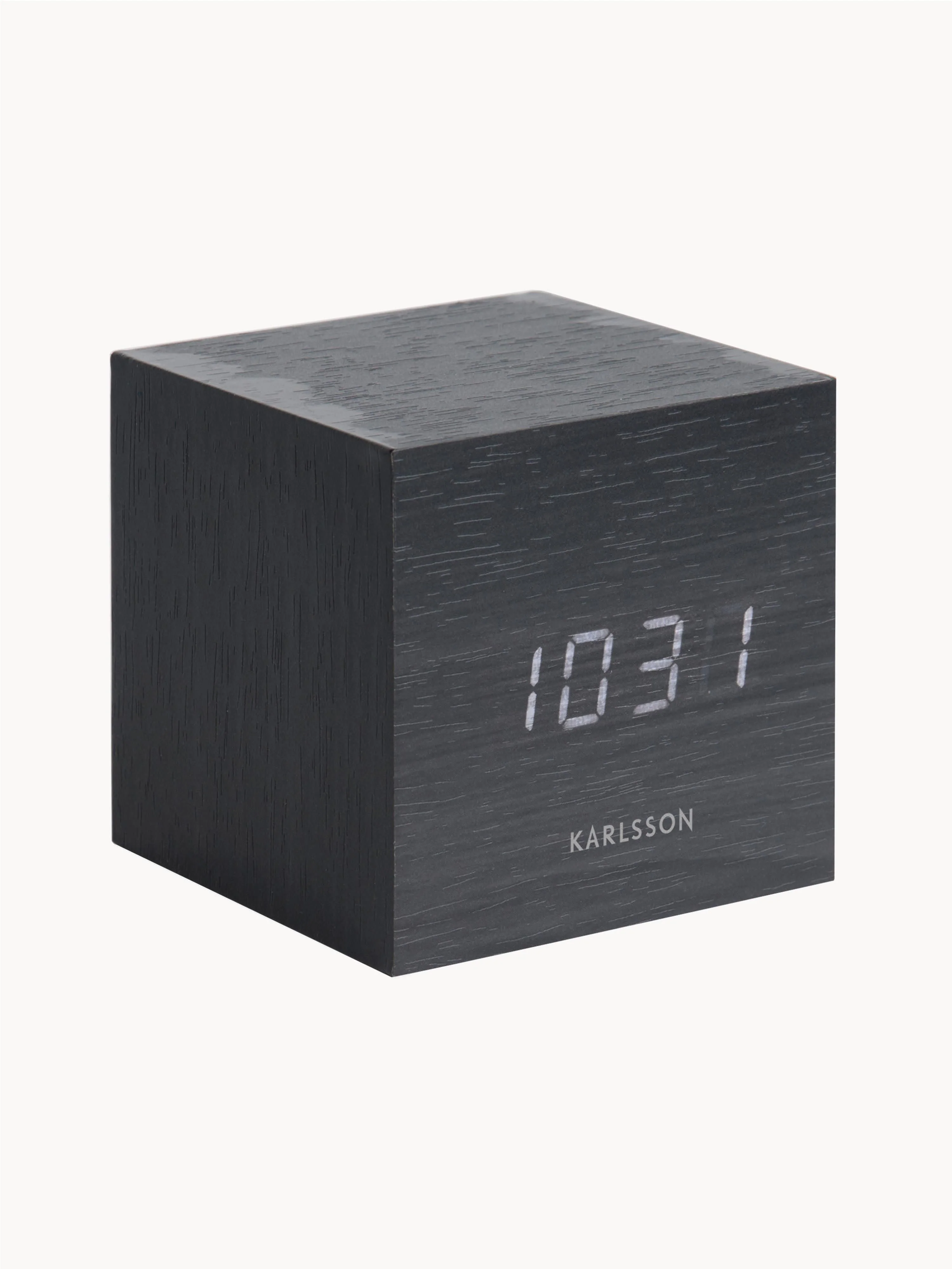 LED-Wecker Cube mit USB-Anschluss
