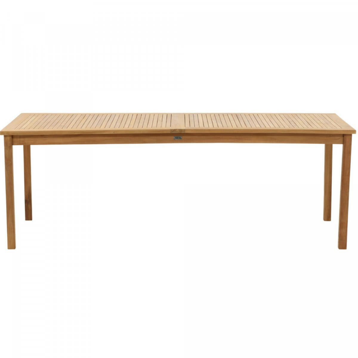LUNAYA - Table de jardin 220x100cm en bois de teck