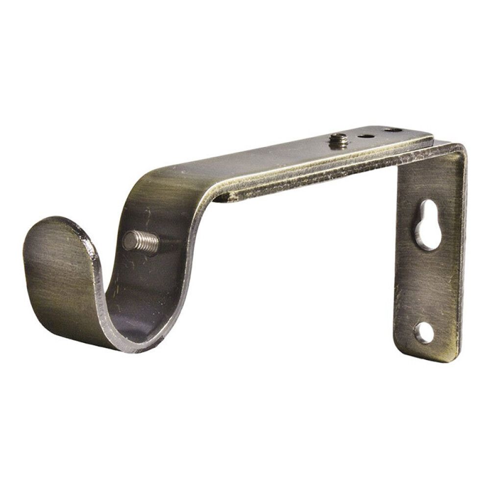 VEGGFESTE HASTA ANTIKKMESSING 10-14CM