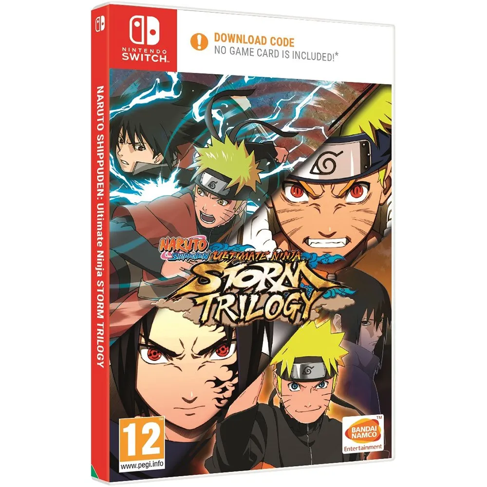 Nintendo Switch Naruto Ultimate Ninja Storm Trilogy Code In The Box
