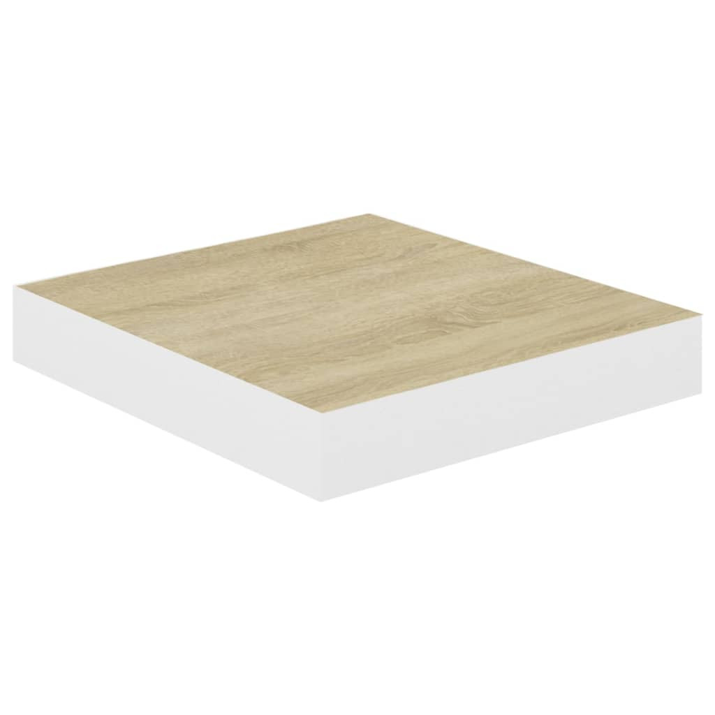 VidaXL Półka ścienna Brąz 23 x 23.5 x 3.8 cm MDF
