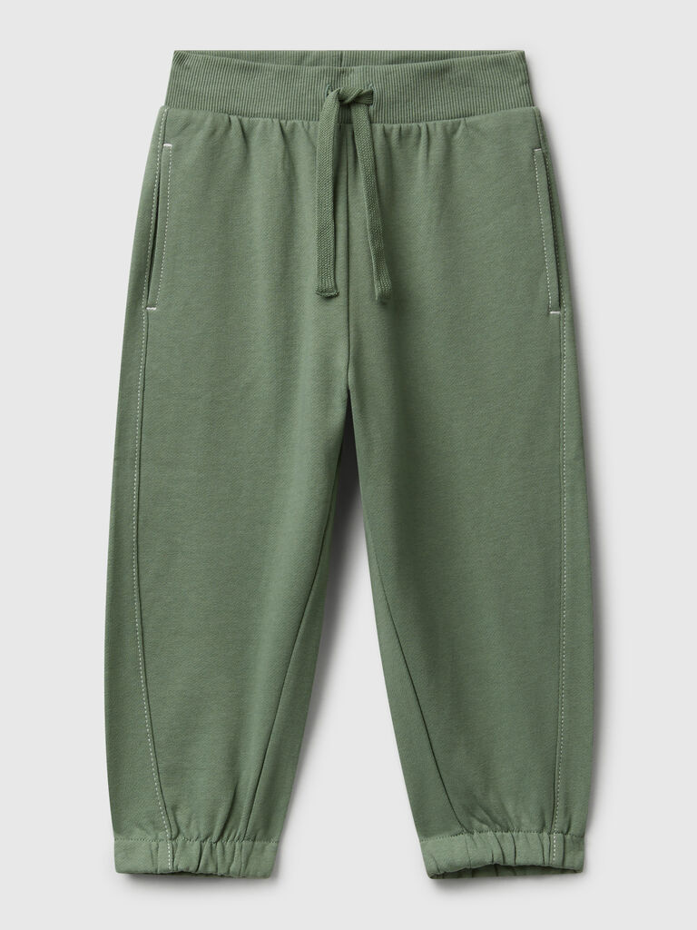 100% cotton joggers