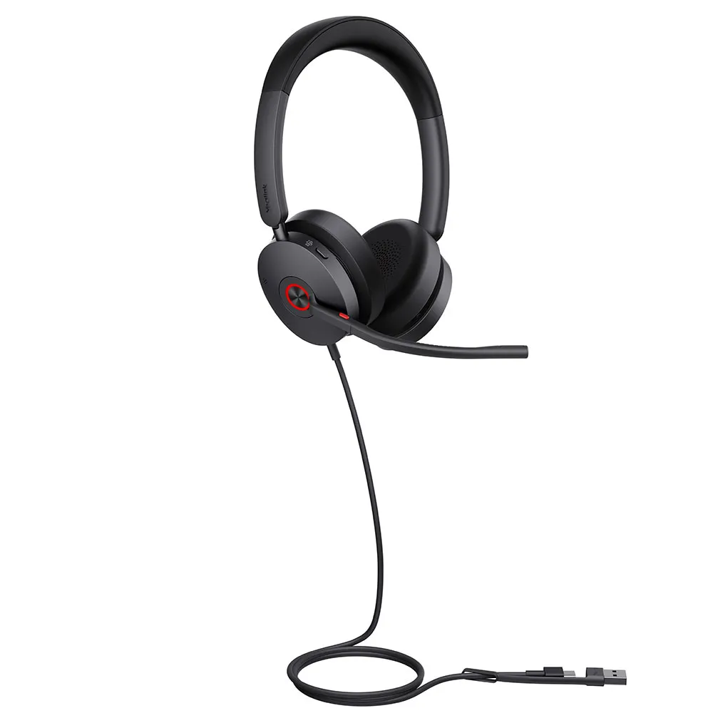 Yealink UH 48 Duo MS USB-C/A VoIP headphones