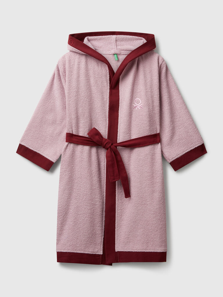 Robe with logo