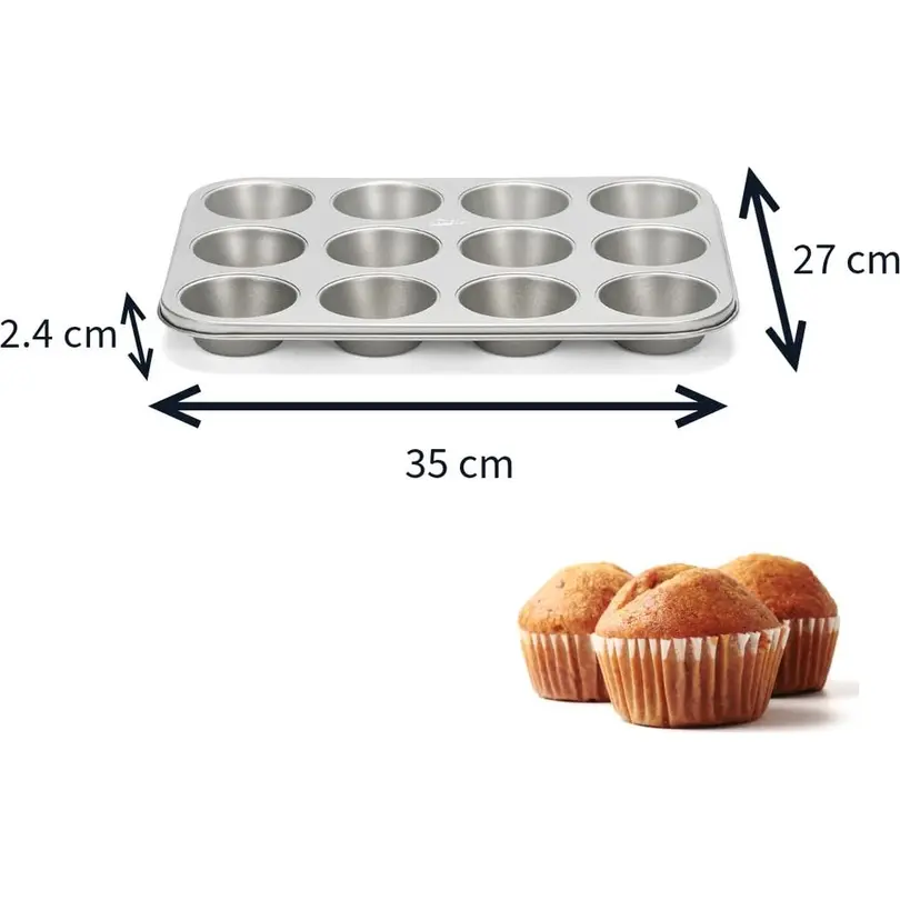 Muffinform Silver-Top
