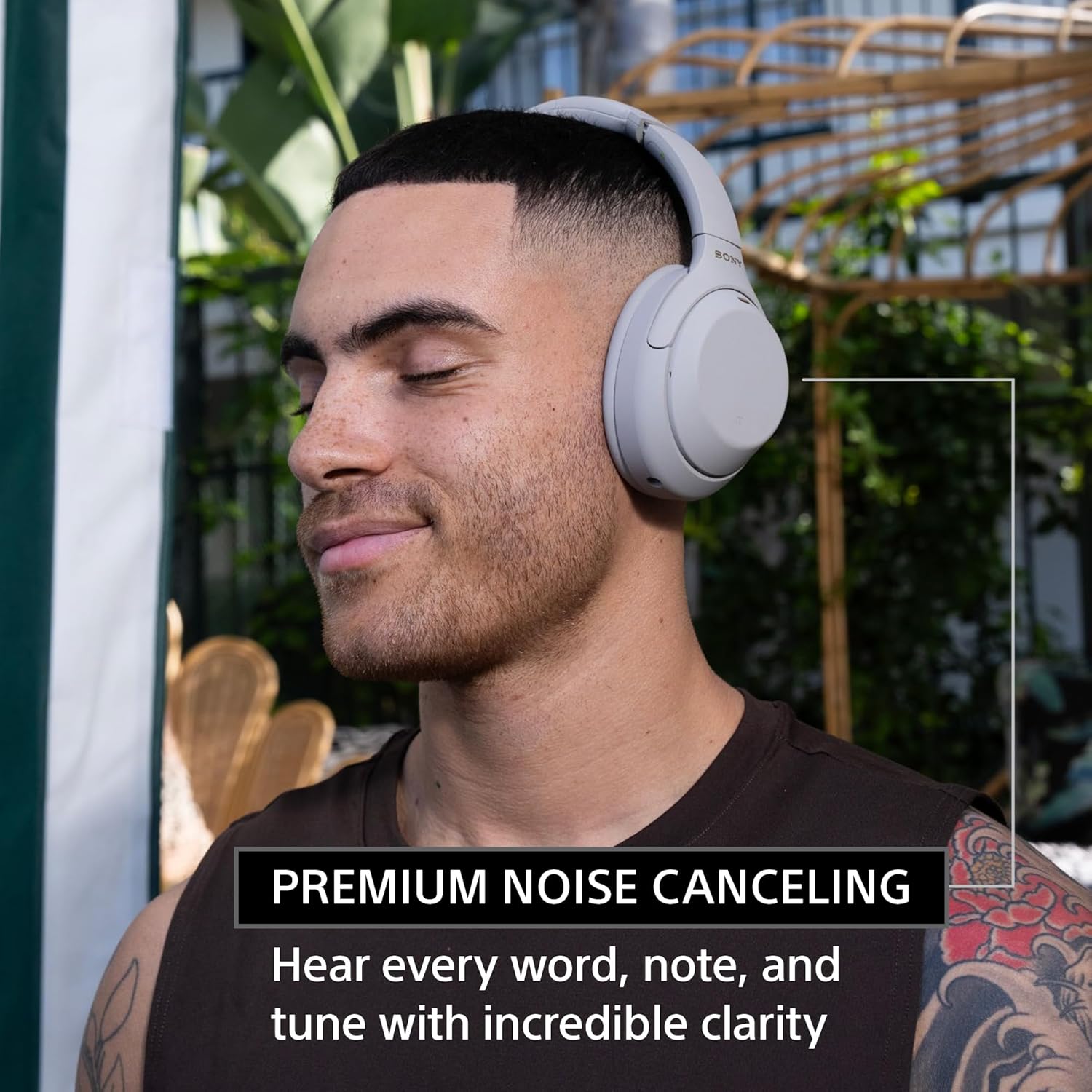 Sony WH-1000XM4 Wireless Premium Noise Canceling Overhead Headphones with Mic for Phone-Call and Alexa Voice Control  Black WH1000XM4