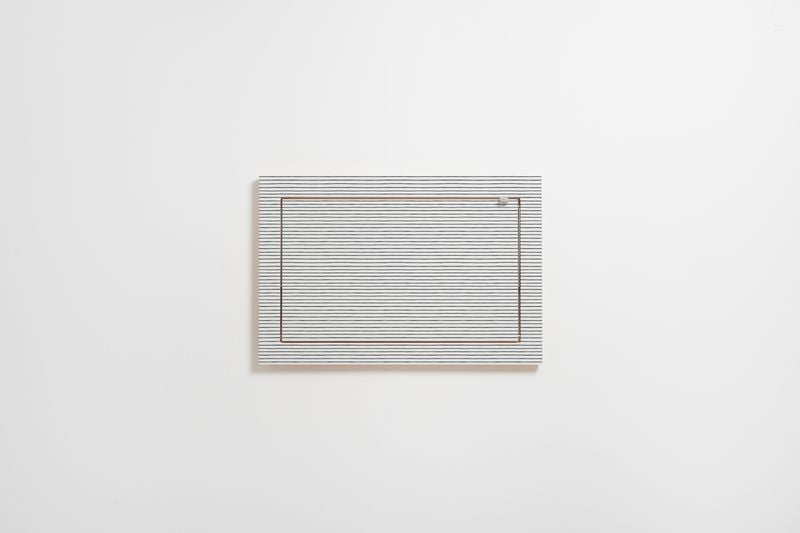 Fläpps plank 60x40-1 - Watercolor Stripes door Kind of Style