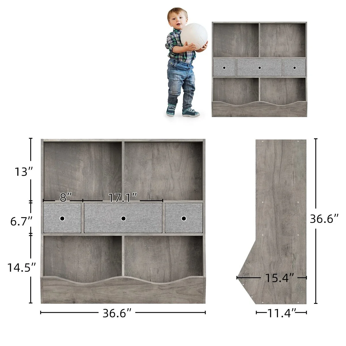 Kids Toy Storage Organizer