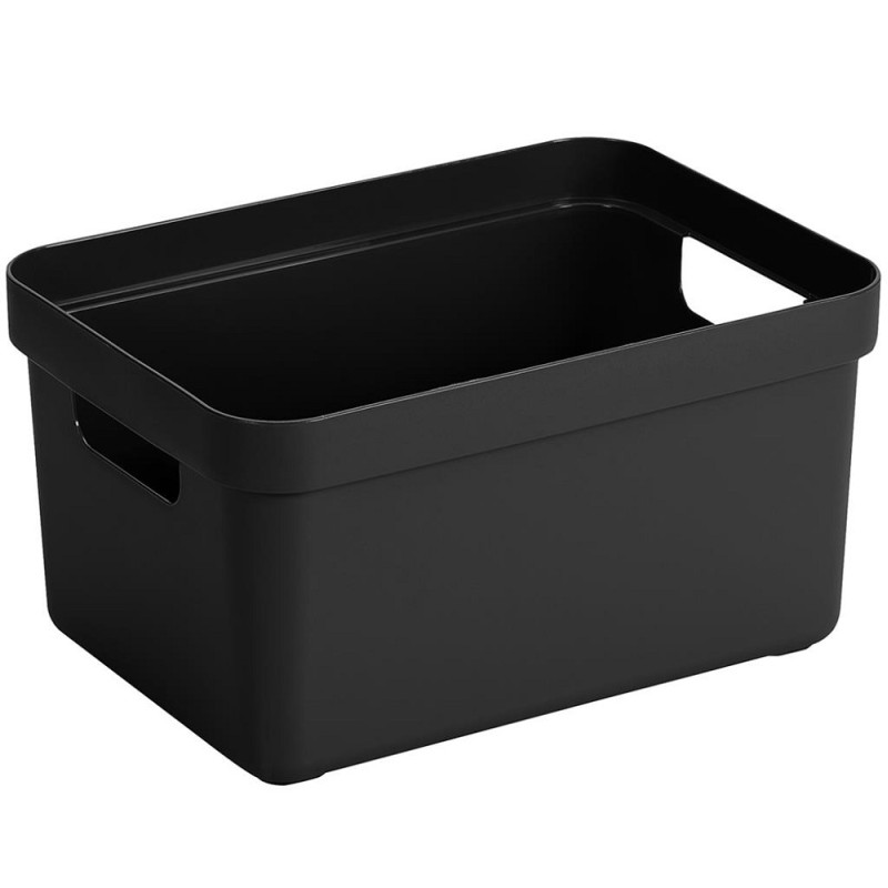 Box de rangement Sigma Home noire 5 L SUNWARE