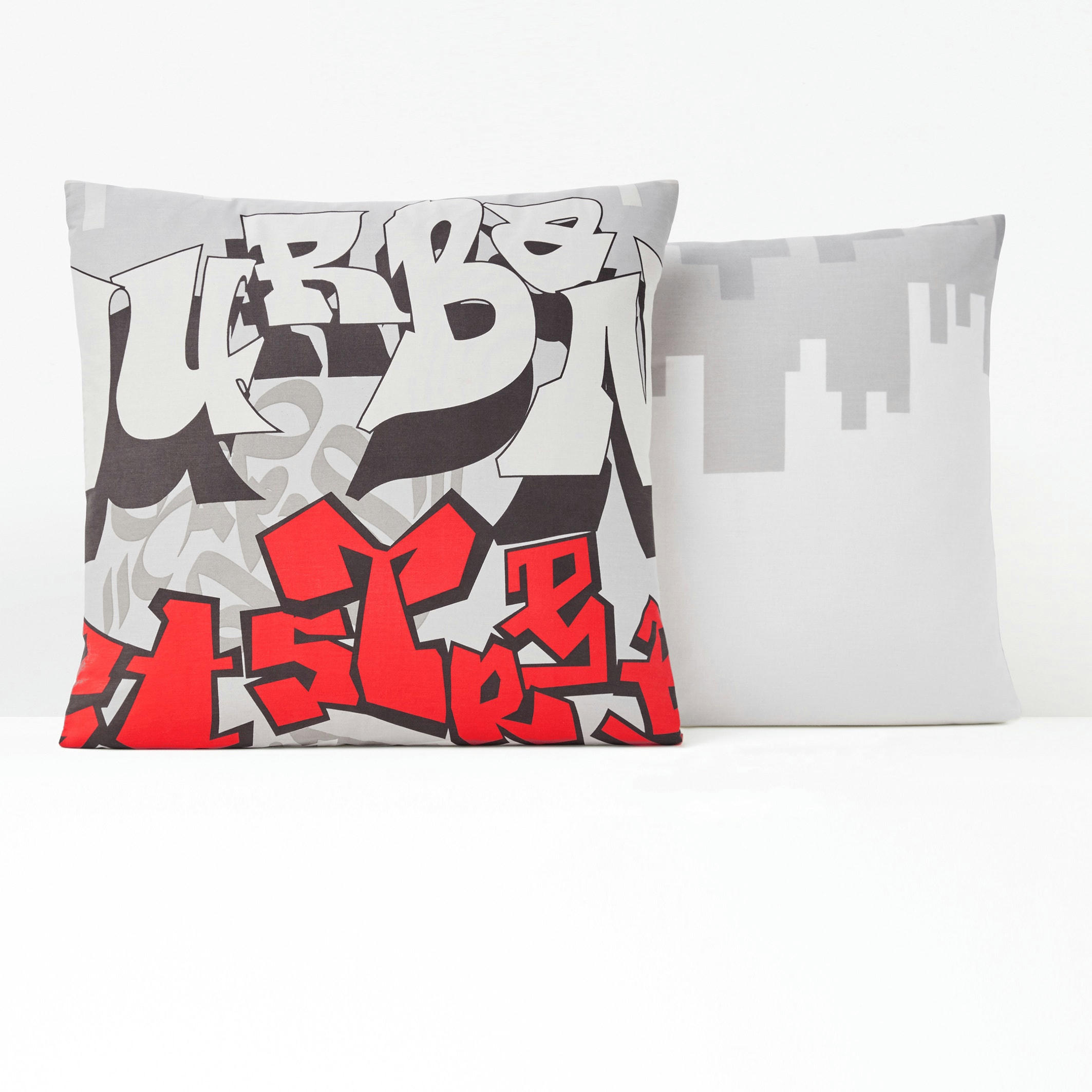 Taie d'oreiller coton, Urban Graph