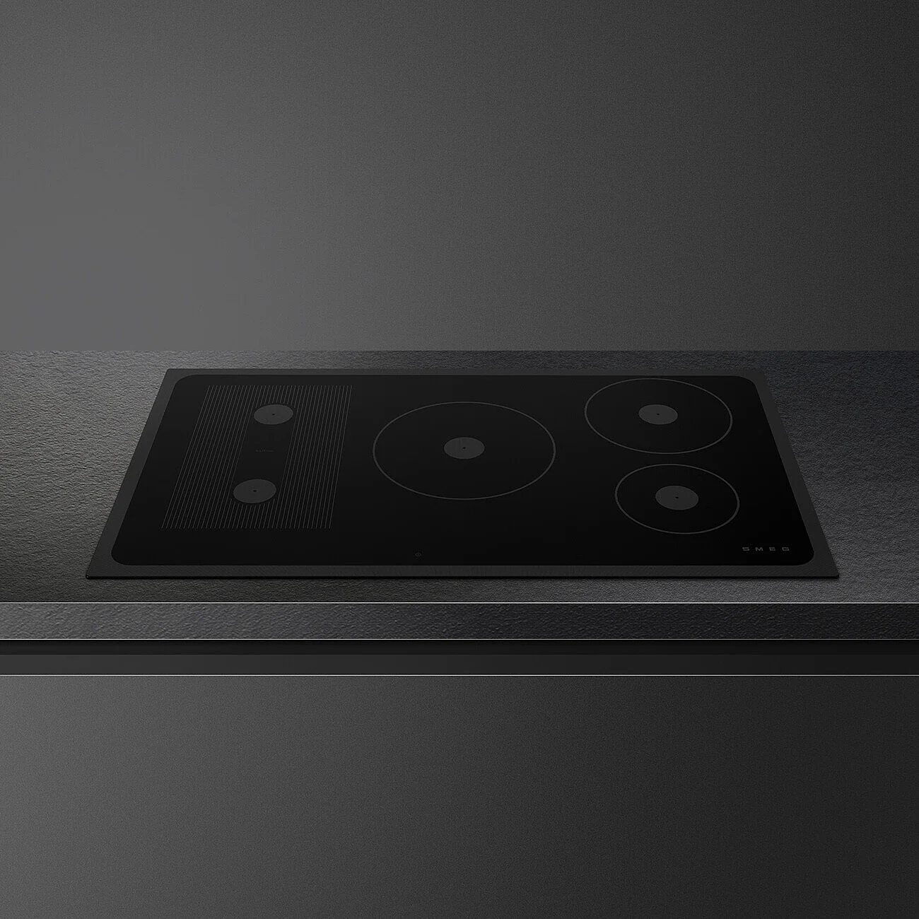 90cm Musa Induction Auto-Vent 2.0 Hob Black