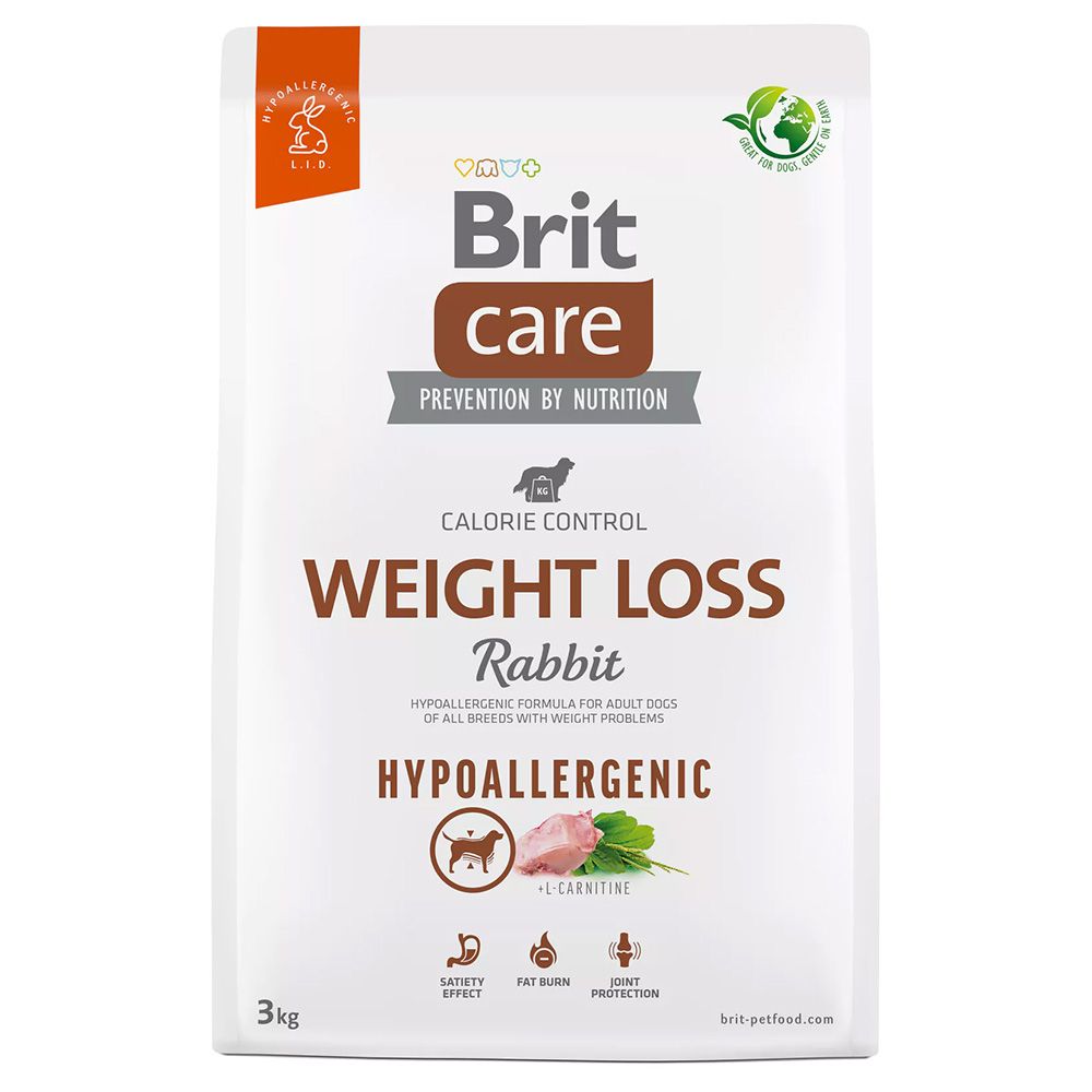 Brit Care Dog Hypoallergenic Weight Loss Rabbit