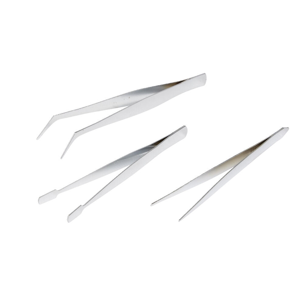 Lot de 3 pinces de précision en fer