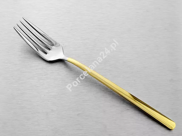 Komplet sztućców 65 cz. na 12 osób Hisar - Bahama Gold (4.0/3.0mm) złocone