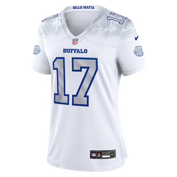 Josh Allen Buffalo Bills Nike Women's 2025 Rivalries Collection Game Jersey - White