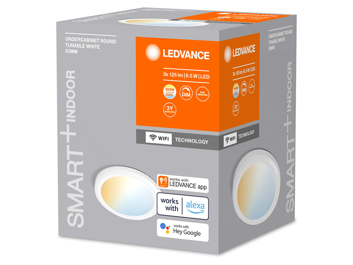 Oprawa techniczna Smart Wifi Undercabinet LED aluminiowa biała