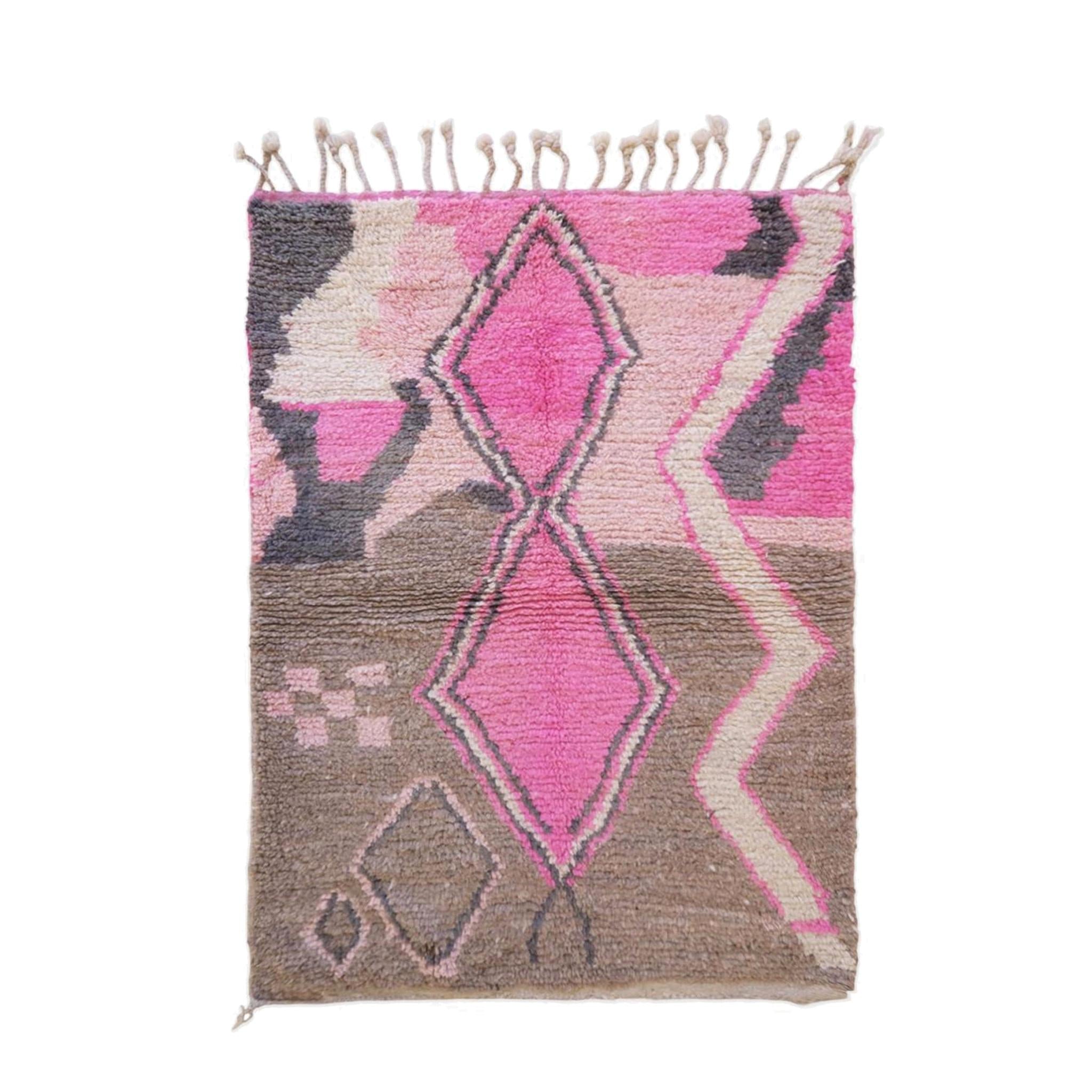 AFK Living vloerkleed Berber - handgemaakt - Wol - 120 x 170 cm