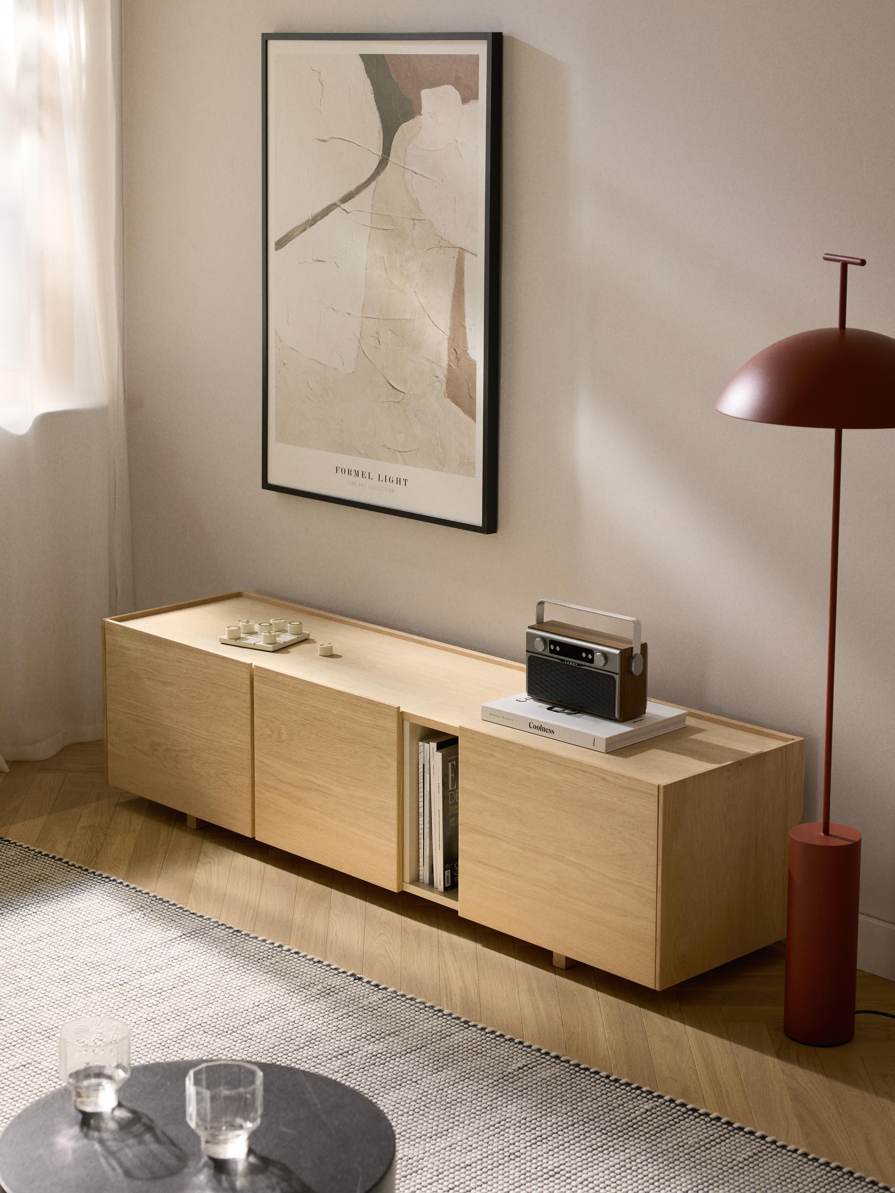 Holz-TV-Lowboard Larsen