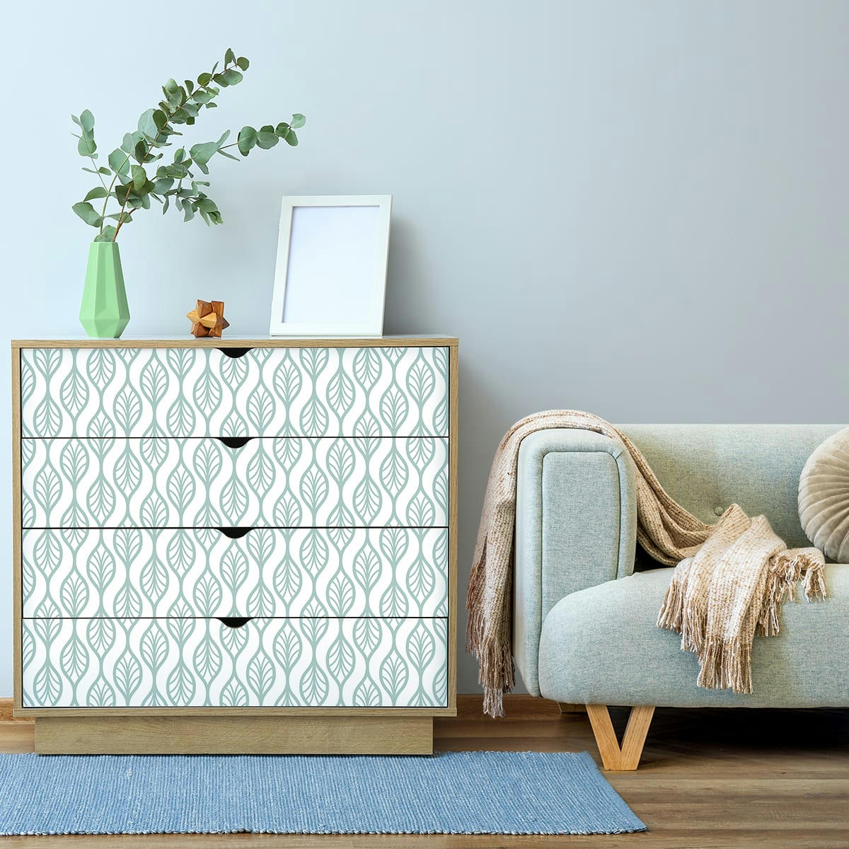 - Sticker meuble scandinave poskel 40x60cm