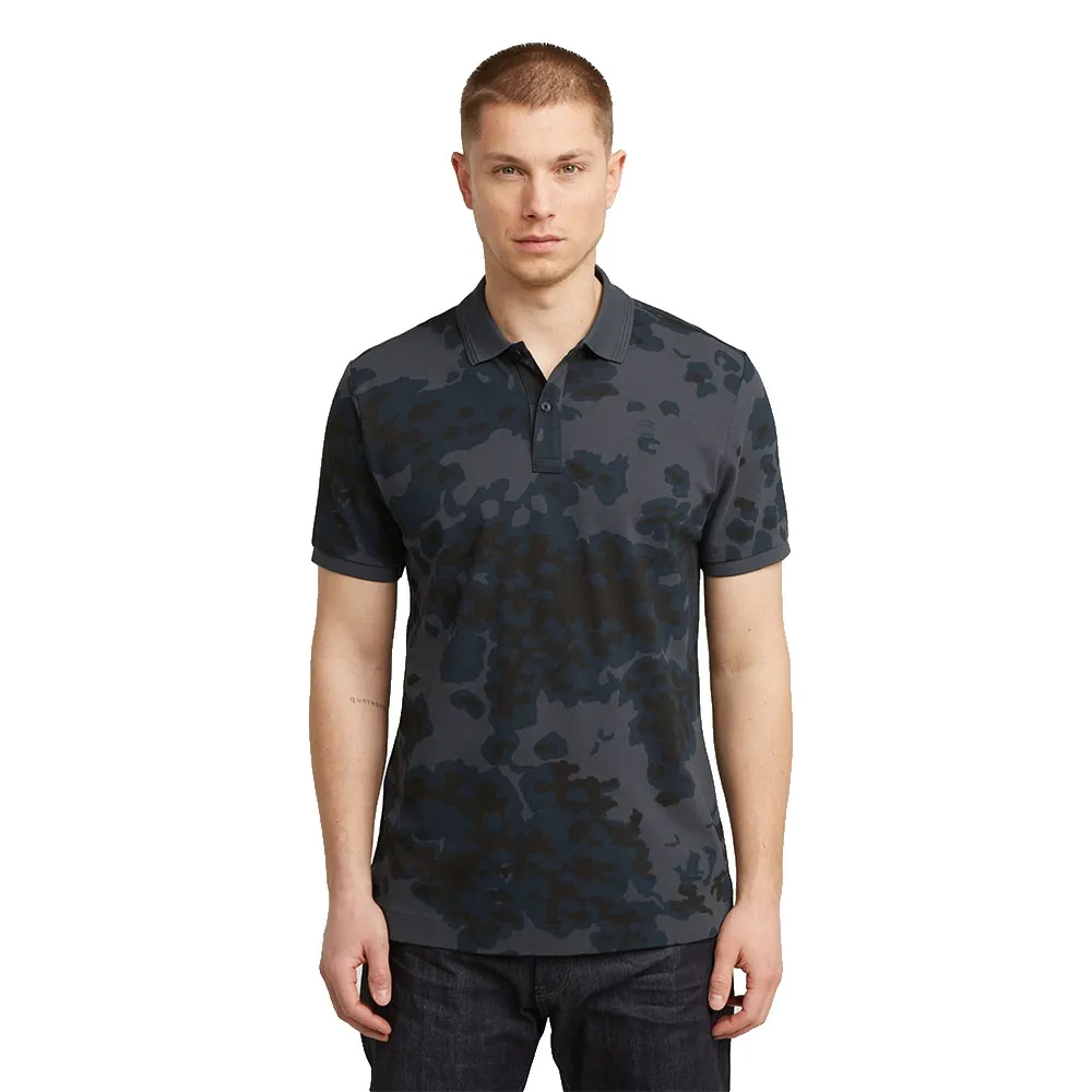 G-Star Dunda Slim Aop short sleeve polo