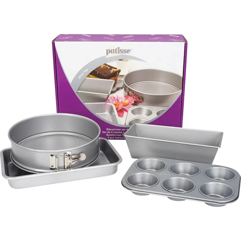 Backset 4-teilig Silver-Top