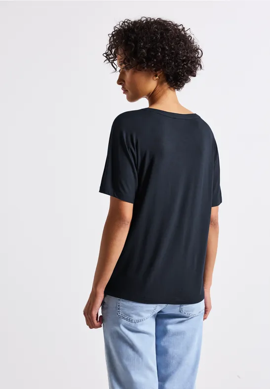 Shirt im Tunika-Look